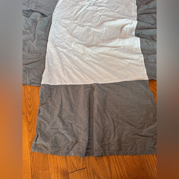Restoration Hardware Other - RH BABY AND CHILD Gray Crib Bed Skirt (includes matching toddler pillowcase)